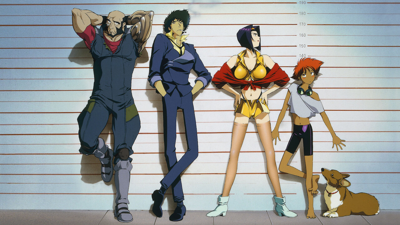 A poster of the original Cowboy Bebop anime 